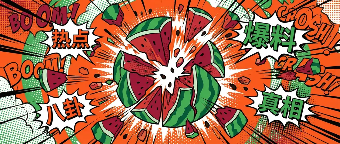 5色吧 今日头瓜爆炸漫画横幅